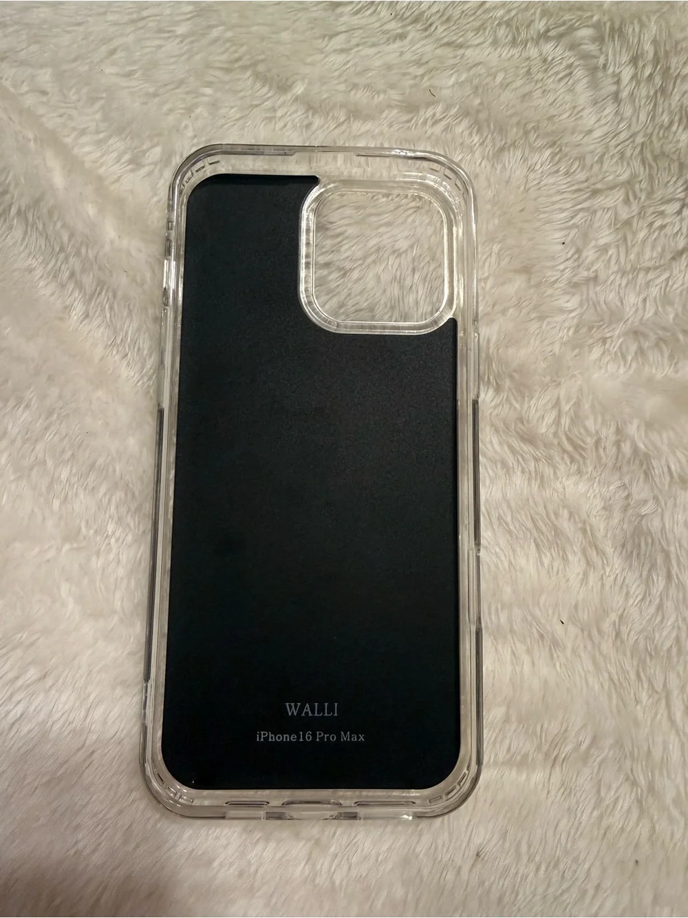 Dual-Tone Pink & Brown Phone Case with Card Pocket